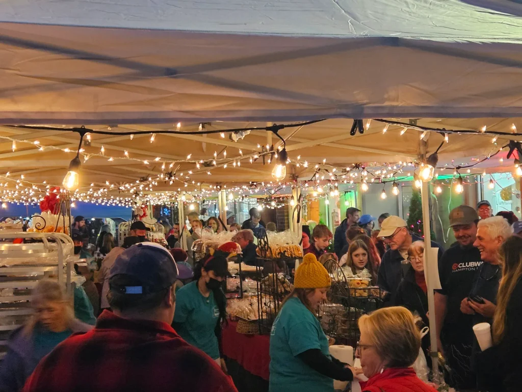 Mistletoe Marketplace in downtown Smithfield